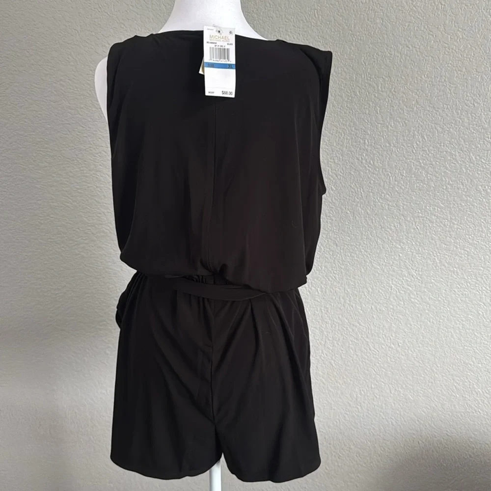 New with tags Michael Kors Black Romper size XL